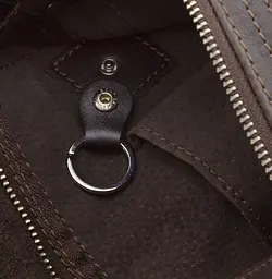 Чоловіча шкіряна сумка GRANDE PELLE 22х22х5,5 см sum0022206 - мініатюра 8