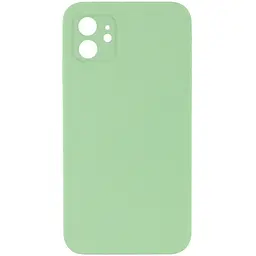 Чохол Silk Square Full Camera Protective (AA) NO LOGO для Apple iPhone 11 (6.1") М'ятний / Mint