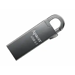 Флеш накопичувач із карабіном Apacer AH15A 128 GB USB 3.1 металевий - мініатюра 5