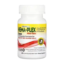 Залізо з кофакторами Hema-Plex - 60 mini-tabs