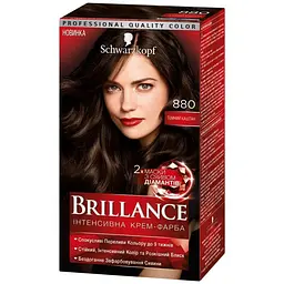 Фарба для волосся Brillance 880-Темний каштан 142.5 мл (4015000535335)