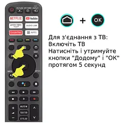 Пульт з мікрофоном PN-V10 RC700P для телевізорів Panasonic Smart TV [Panasonic]  - мініатюра 7
