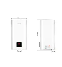 Водонагрівач Mixxus EWH-15100 CUBE DRY 100 л, 2,0 кВт, "сухий" ТЕН, вертикальний, квадратний, білий (WH0619) - мініатюра 6