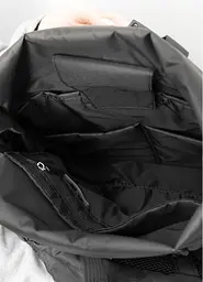 Жіночий рюкзак ролл Sambag RollTop Double чорний 41 х 27 х 18 см (24330001) - мініатюра 8