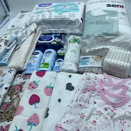 Набір для новонароджених у пологовий "Ніжний дотик" у рожевих кольорах ЕкоМама + сумка у подарунок - мініатюра 7