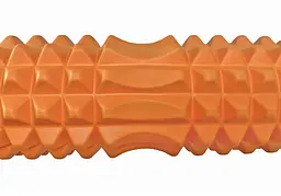 Масажний ролик EasyFit Grid Roller 45 см v.2.2 Помаранчевий (EF-2028-OR) - мініатюра 2