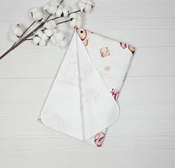 Пелюшка дитяча a.l.babybox Мрійливі зайченята багаторазова непромокальна 50х80 см (N 29379218) - мініатюра 2