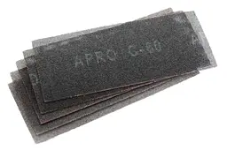 Сітка шліфувальна абразивна Apro 115 x 280 мм x Р60 PRO (в упаковці 5 шт.) - мініатюра 3