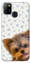 TPU чохол Demsky Cute Yorkie для Infinix Hot 10 Lite