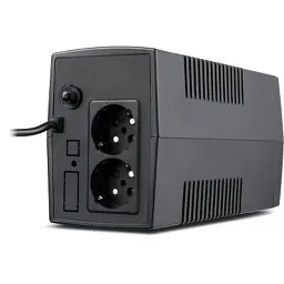 Пристрій безперебійного живлення Vinga LED 600VA plastic case (VPE-600P) - мініатюра 3