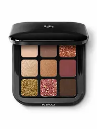 KIKO Milano Glamour Multi Finish Eyeshadow Palette 03 Burgundy Notes палетка тіней для повік