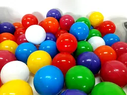 Набір м’яких кольорових кульок Kinderway, 100 шт., 02-419