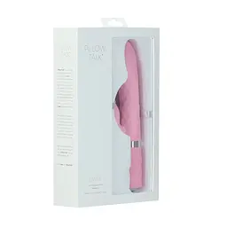 Вібратор Pillow Talk Lively Teal Розкішний із кристалом Сваровські для точки G, 24х3.7 см рожевий - мініатюра 5