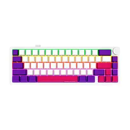 Клавіатура Lorgar KBP70MW Pro RGB Wireless/Bluetooth/USB UA White (LRG-KBP70MW-WH-US)