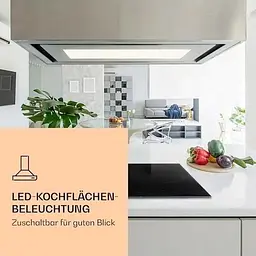 Острівна витяжка Klarstein Remy Brilliant Edition 90см (10035477) - мініатюра 2
