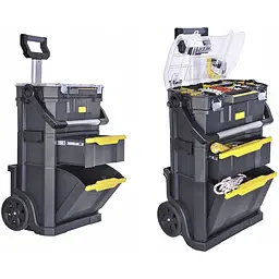 Ящик з колесами Stanley 56x38x76 см (STST1-79231) - мініатюра 4