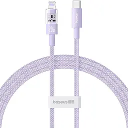 Кабель Baseus Gem Fast-Charging Type-C to Lightning 20W 1m purple (P10373001511-00)