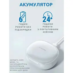 Навушники Xiaomi Mi Air 3 SE White - мініатюра 4