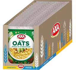 Упаковка каші АХА з яблуком і корицею 40 г х 20 шт