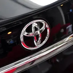 Емблема Toyota Хром 97х64 мм (скотч) 7531160150 - мініатюра 3