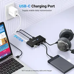 Комутатор UGREEN US216 2 In 4 Out USB 2.0 Switch Box 1.5 м Black (30767) - мініатюра 5