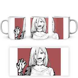 Кухоль GeekLand Chainsaw Man Людина Бензопила Павер CM 02.18 330 мл білий - мініатюра 3