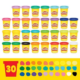 Набір маси для ліплення Play-Doh 30 баночок (F0634) - мініатюра 7