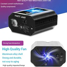 Лазерна установка RD-8007L RGB з дистанційним керуванням XPRO 30 мВт (MER-14572_737) - мініатюра 3