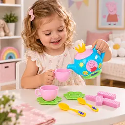 Інтерактивний ігровий набір Peppa Pig Чаювання (1500197) - мініатюра 8