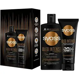 Уцінка. Набір Syoss Oleo Intense для сухого та тьмяного волосся: Шампунь 440 мл + Кондиціонер 250 мл - мініатюра 2