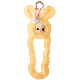 Колекційна м'яка іграшка з кільцем Tangle x Cimmy Fluffy Bunny Lucky (HWTANGLE01S01-YC03)
