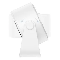 Настільний вентилятор Hoco HX66 desktop circulating fan 3000 mAh White - мініатюра 5