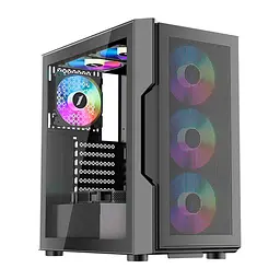 Комп'ютер Gaming PC (1st Player Black) (i5-12400/16/1TBSSD/RX480-8Gb) - мініатюра 2