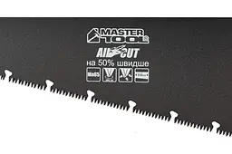 Ножівка ручна MasterTool 350мм x 7T x 3D - мініатюра 2