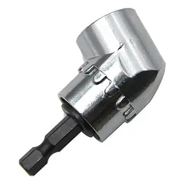 Кутовий адаптер магнітний Semi Magnetic Angle Adapter 105° насадка 1/4 сталевий для шуруповерта/дриля - мініатюра 2
