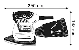 Шліфмашина ексцентрикова Professional GSS 160 Multi 180Вт Bosch teh0025448 - мініатюра 4