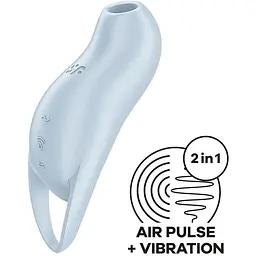 Вакуумний кліторальний стимулятор із вібрацією Satisfyer Pocket Pro 1 - мініатюра 6