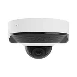 IP-відеокамера 5Mp Ajax DomeCam Mini (5 Mp/2.8 mm) (8EU) ASP White f=2.8mm з мікрофоном (26-00375)