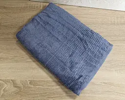 Турецький бамбуковий махровий рушник Cestepe 70х140 Bamboo Sarev Blue