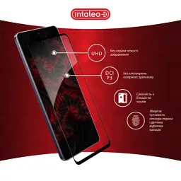 Скло захисне Intaleo Full Glue Realme 13 5G Black (1283126607585) - мініатюра 4