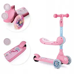 Самокат 2в1 MoMi Kiuru Pink - мініатюра 3