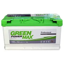 Автомобільний акумулятор GREEN POWER MAX 6СТ-110Ah АзЕ 950A (EN) - мініатюра 1