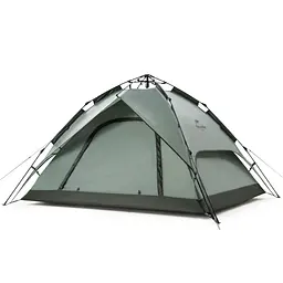 Намет Naturehike NH21ZP008 тримісний автоматичний оливково-зелений