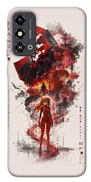 TPU чехол Demsky Red eclipse для ZTE Blade A53