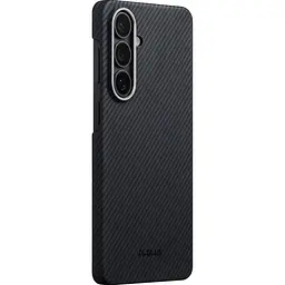 Чохол Pitaka Edge Aaron Button Twill 600D для Samsung Galaxy S26 Black/Grey (KS2601) [163079] - мініатюра 2