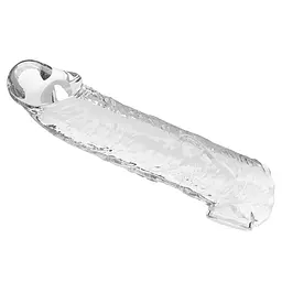 Подовжуюча насадка на член Pretty Love Extension Penis Sleeve, +7.5 см - мініатюра 5
