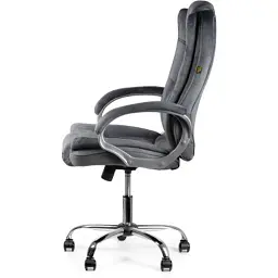 Офісне крісло Barsky Soft Microfiber Grey Soft-03 (Soft-03) - мініатюра 6