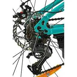 Велосипед спортивний Corso Rider 24" ЦБ-00246117 бірюзовий - мініатюра 5