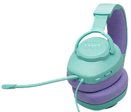 Гарнітура JBL QUANTUM 100M2 Cyan (JBLQTUM100M2CYN) (7023993) - мініатюра 4