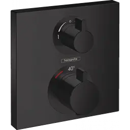 Термостат для душу Hansgrohe Ecostat Square matt black 15714670
